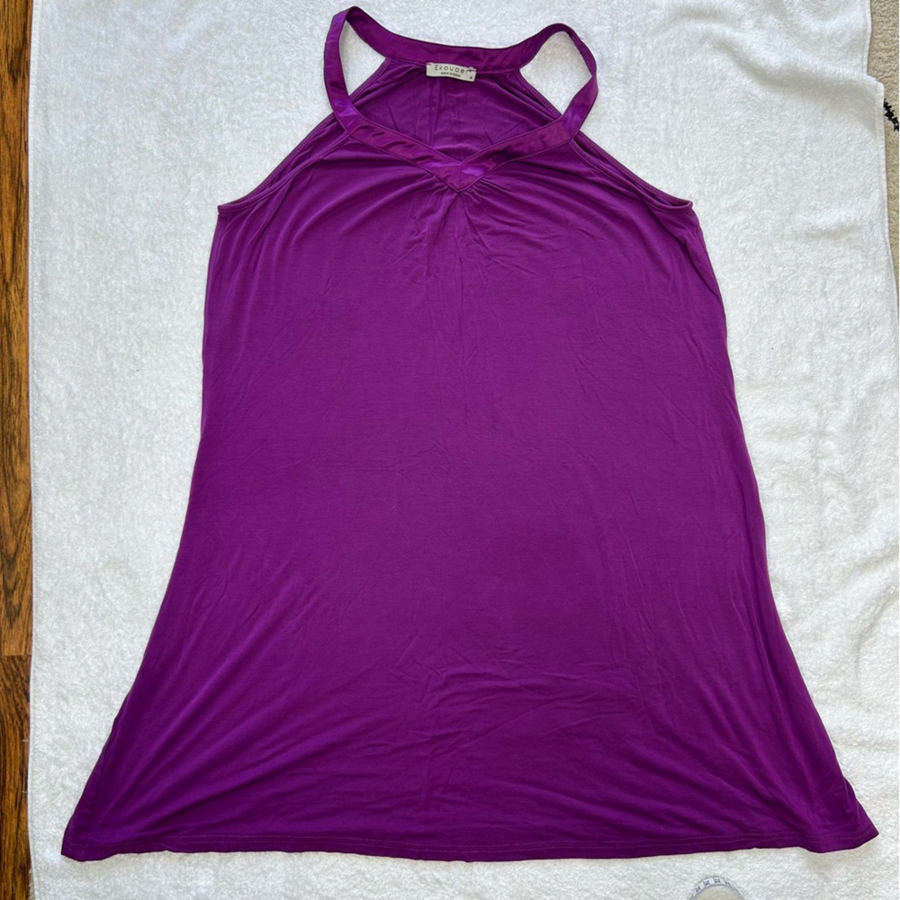 Purple Halter Pyjama - Picture 3 of 5